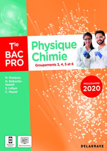 Physique - chimie : terminale Bac Pro G3, G4, G5, G6 - pochette élève (édition 2021)