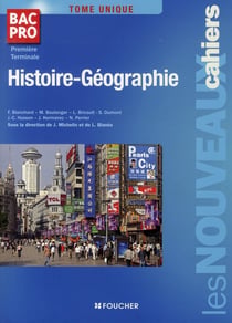 Histoire/géographie - 1ère, terminale professionnelle - livre pochette