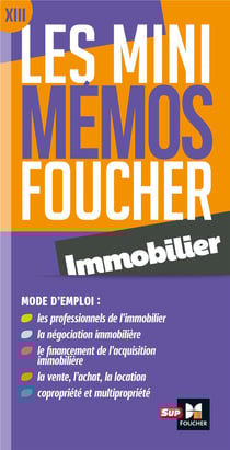 Les mini mémos Foucher : immobilier