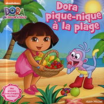 Dora pique-nique à la plage