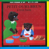 Petit ours brun a trés faim