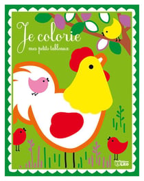 Je colorie mes petits tableaux - le coq