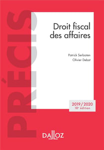 Droit fiscal des affaires (édition 2020)