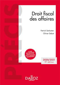 Droit fiscal des affaires (édition 2020/2021)