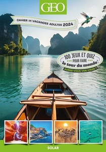 Cahier de vacances adultes Géo (édition 2024)