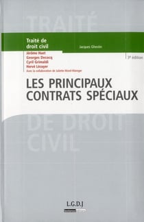 les principaux contrats spéciaux - 3ème édition