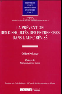 La prévention des difficultés des entreprises dans l'AUPC révisé