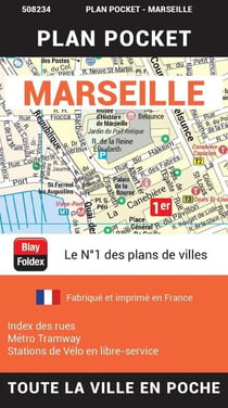Marseille : Plan pocket (édition 2025)
