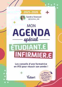 Mon agenda spécial étudiante infirmière et étudiant infirmier 2025-2026