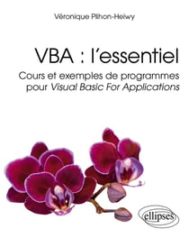 VBA : l'essentiel : Cours et exemples de programmes pour Visual Basic for Applications