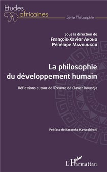 La philosophie du développement humain - réflexions autour de l'oeuvre de Claver Boundja