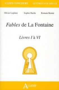 Fables de la Fontaine - livres I à IV
