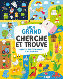 Mon grand cherche et trouve avec plein de choses à colorier