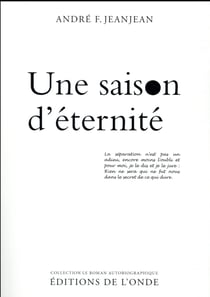 Une saison d'éternité