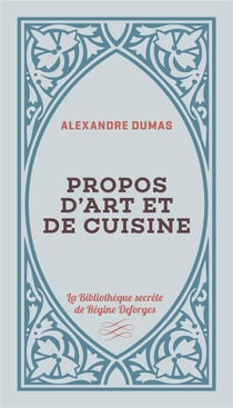 Propos D’Art Et De Cuisine
