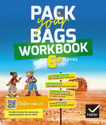 Pack your Bags : anglais - 6e - workbook - A1>A2