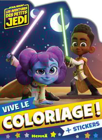Disney Star Wars - Les Aventures des Petits Jedi - Vive le coloriage !