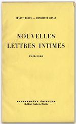 Nouvelles lettres intimes, 1846-1850