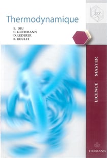 Thermodynamique - licence, master