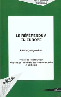 LE RÉFÉRENDUM EN EUROPE : Bilan et perspectives