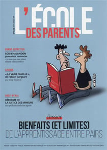 L'école des parents n.643 : bienfaits (et limites) de l'apprentissage entre pairs