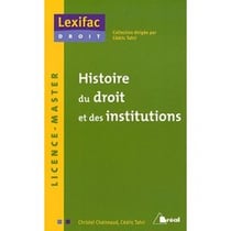 Histoire du droit et des institutions