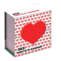 365 mots d'amour - mini calendrier