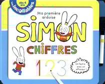 Les incollables - simon - ma première ardoise - chiffres