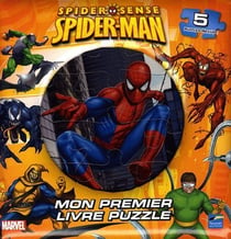 Spider sense spider-man - mon premier livre puzzle
