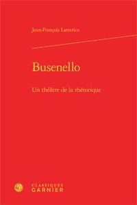 Busenello - un théâtre de la rhétorique