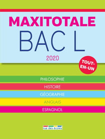 Maxitotale : bac L - terminale - tout-en-un (édition 2020)