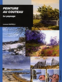 Peinture au couteau - le paysage