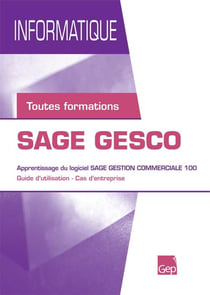 Informatique - Sage Gesco - toutes formations - pochette (5e édition)