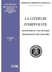 La liturgie d'Hippolyte