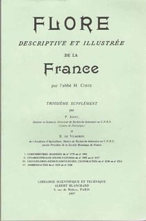 Flore descriptive et illustrée de la france - 3e supplément