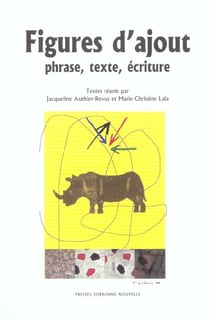 Figures d'ajout, phrase, texte, écriture
