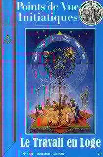 Points de vue initiatiques n.144 - le travail en loge