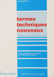 Termes techniques nouveaux