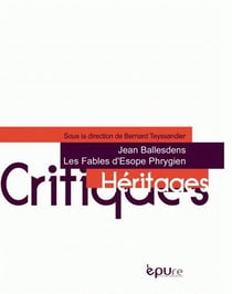 Fables d'Esope Phrygien de Jean Ballesdens