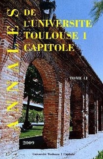 Annales UT1 capitole 2009 t.LI