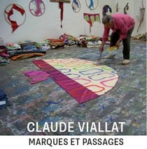 Claude viallat - marques et passages