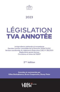 Législation TVA annotée (édition 2023)
