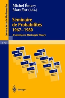 Séminaire de probabilités - 1967-1980