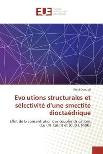 Évolutions structurales et sélectivité d'une smectite dioctaédrique - effet de la concentration des couples de cations
