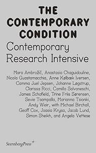 The contemporary condition - contemporary research intensive