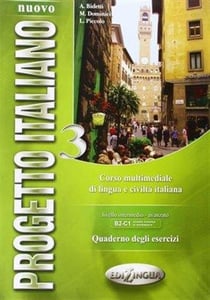 Nuovo progetto italiano Tome 3 - corso multimediale di lingua e civilità italiana - quaderno degli esercizi - B2-C1 livello intermedio-avanzato - édition en italien
