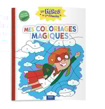 Les héros de 1re primaire - mes coloriages magiques - lecture / écriture