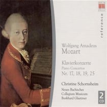 Concertos pour piano n°17, 18, 19 & 25
