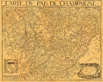 CHAMPAGNE EN 1616 50 CM X 38 CM