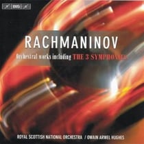 Orchestral works - including the 3 symphonies